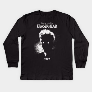 David Lynch's Eraserhead 1977 Design Kids Long Sleeve T-Shirt